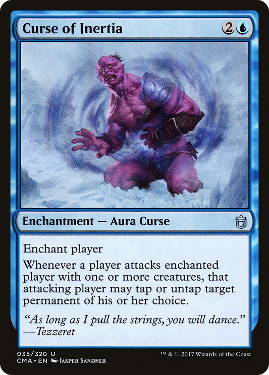 Curse of Inertia (CMA-035)