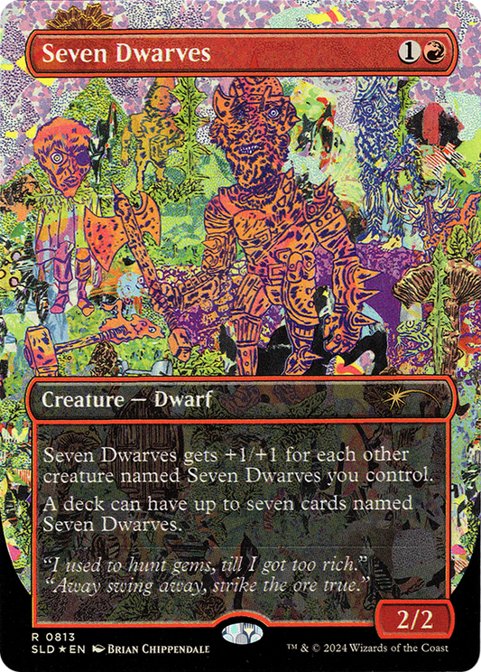 Seven Dwarves (SLD-813) (Borderless) (Foil)