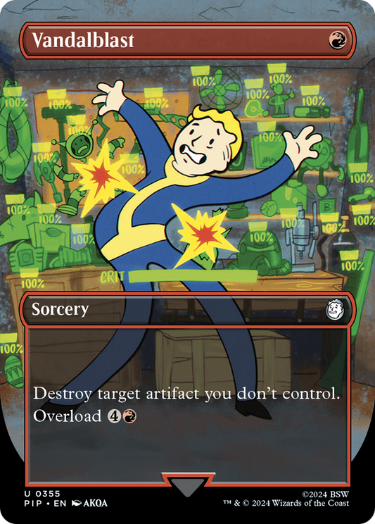Vandalblast (PIP-355) (Borderless) (Foil)