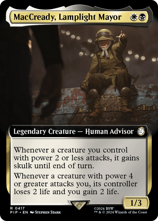 MacCready, Lamplight Mayor (PIP-417) (Extended Art)
