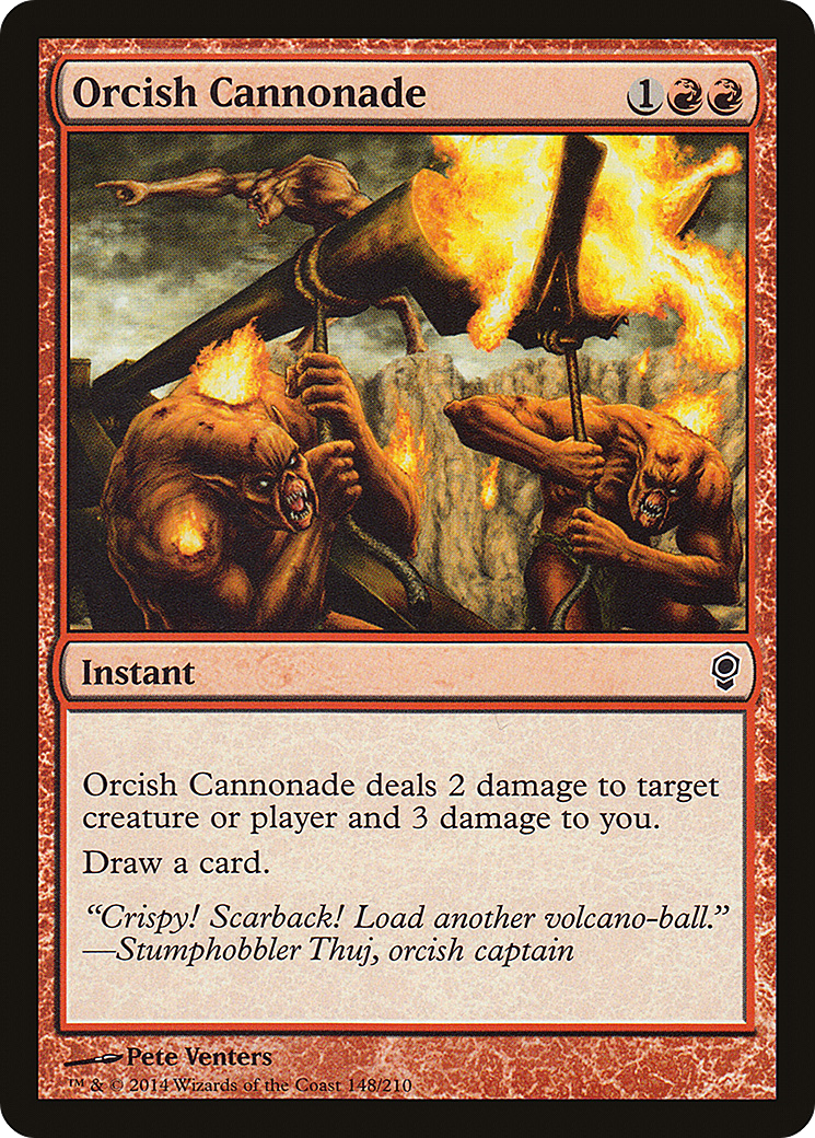 Orcish Cannonade (CNS-148) (Foil)