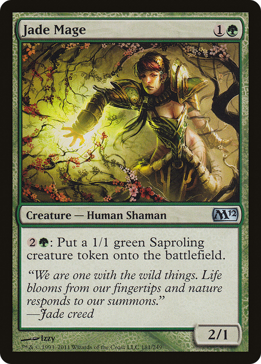 Jade Mage (M12-181) (Foil)