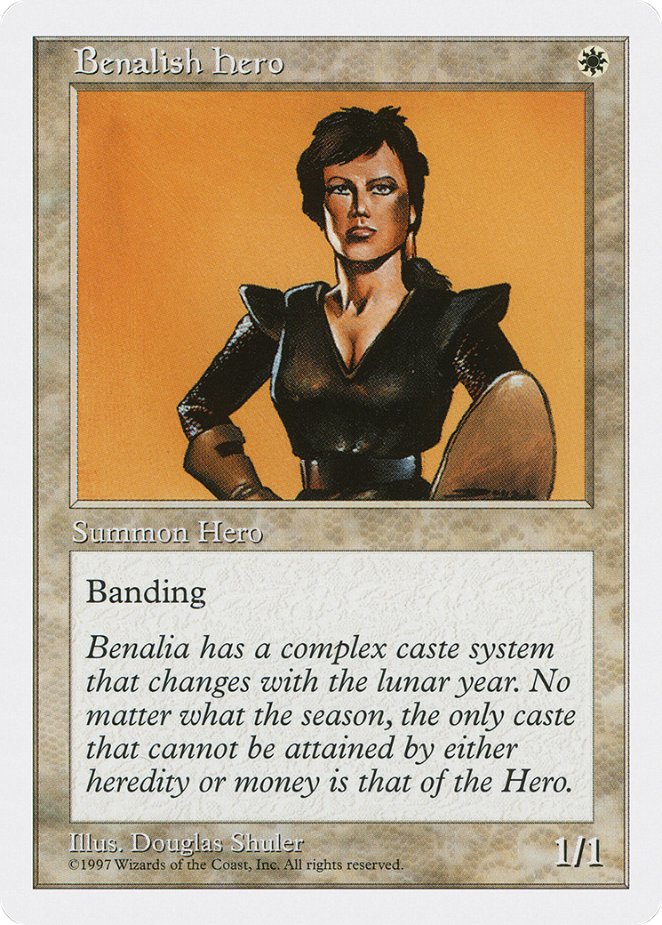 Benalish Hero (5ED-010)