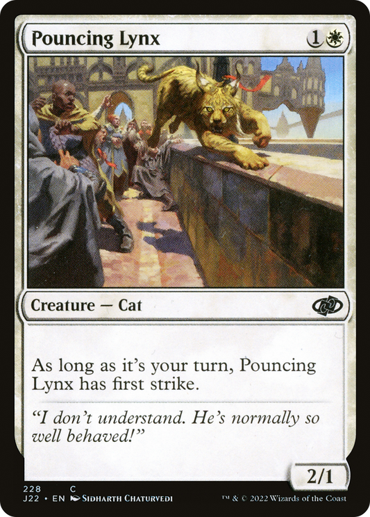 Pouncing Lynx (J22-228)