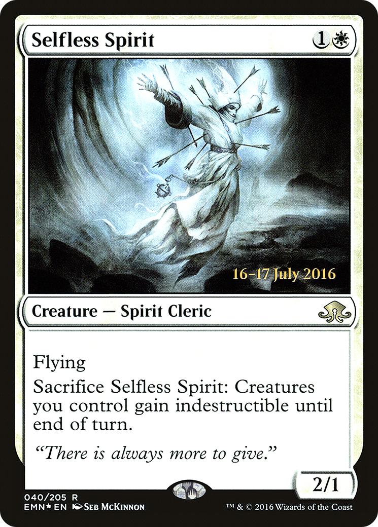 Selfless Spirit (PRE-40S) (Foil)