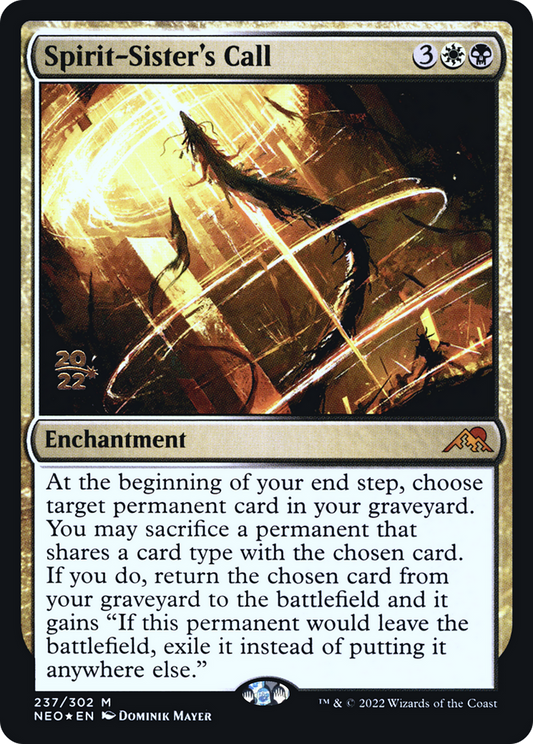 Spirit-Sister's Call (PRE-237S) (Foil)