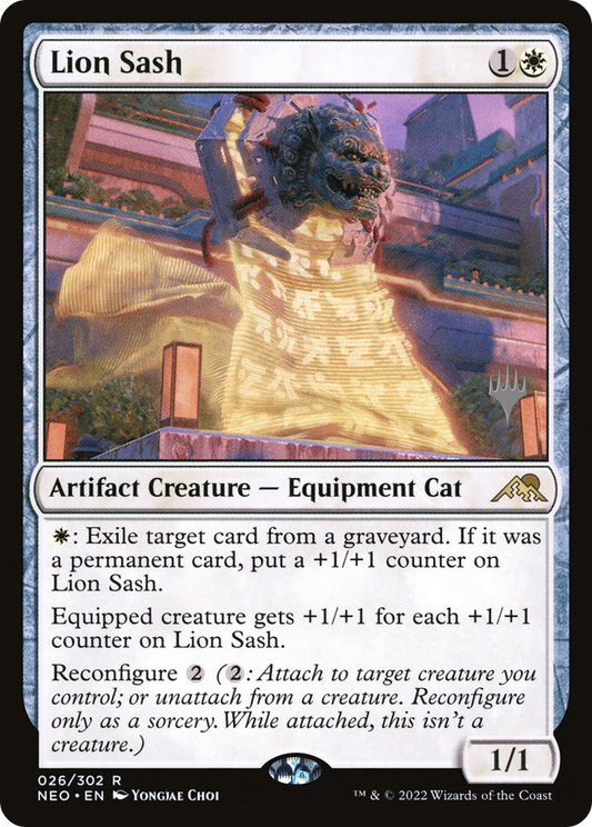 Lion Sash (PPNEO-26P) (Foil)