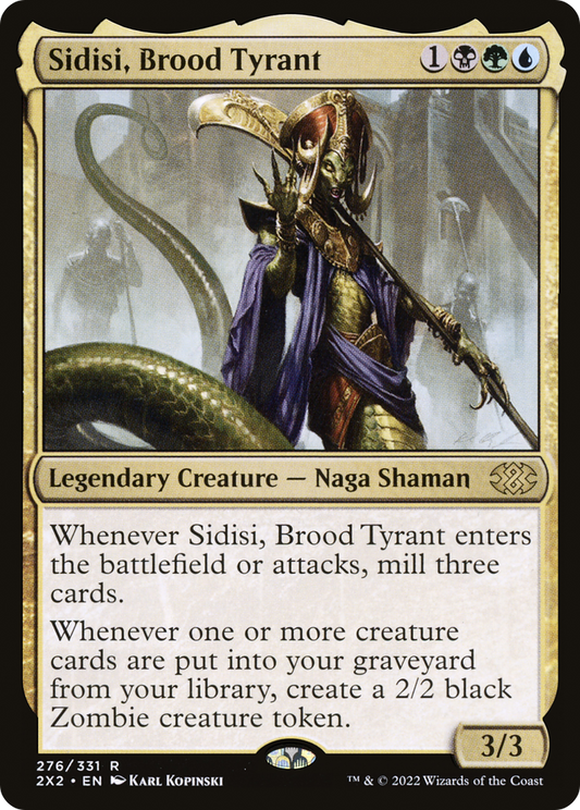 Sidisi, Brood Tyrant (2X2-276) (Foil)