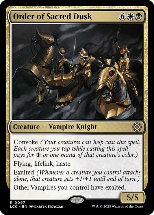 Order of Sacred Dusk (LCC-097)