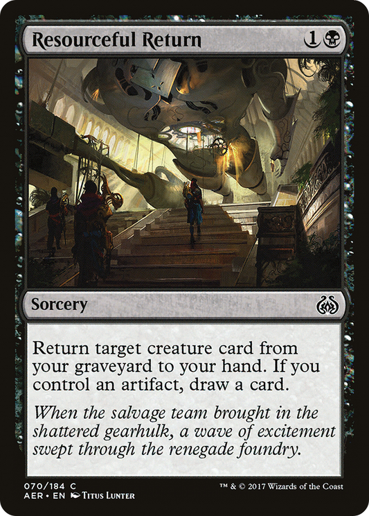 Resourceful Return (AER-070)