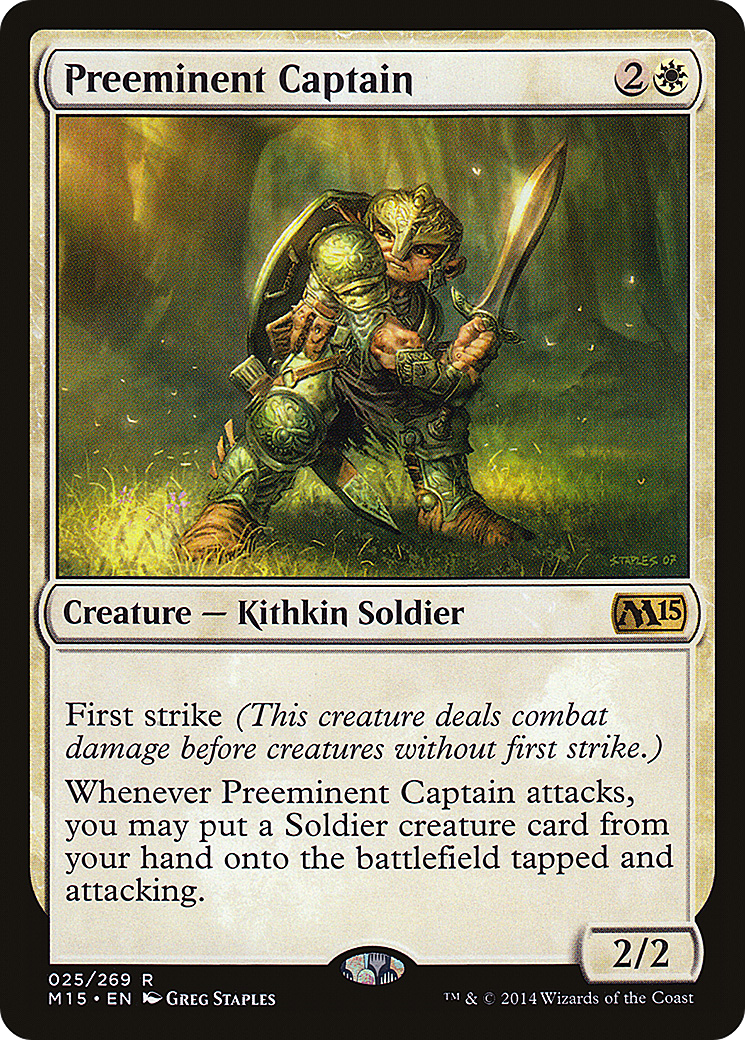 Preeminent Captain (M15-025)