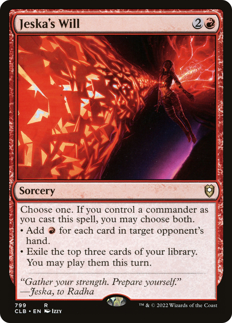 Jeska's Will (CLB-799)