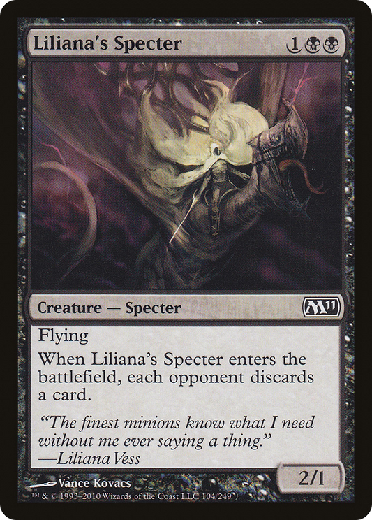 Liliana's Specter (M11-104) (Foil)