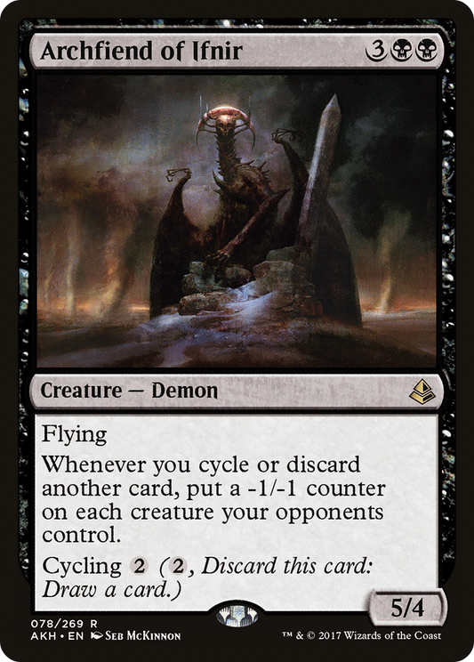 Archfiend of Ifnir (AKH-078) (Foil)