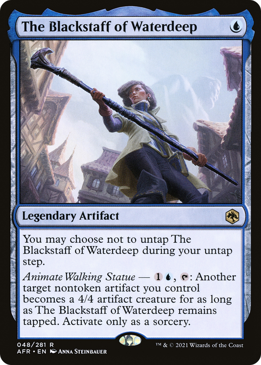 The Blackstaff of Waterdeep (AFR-048) (Foil)