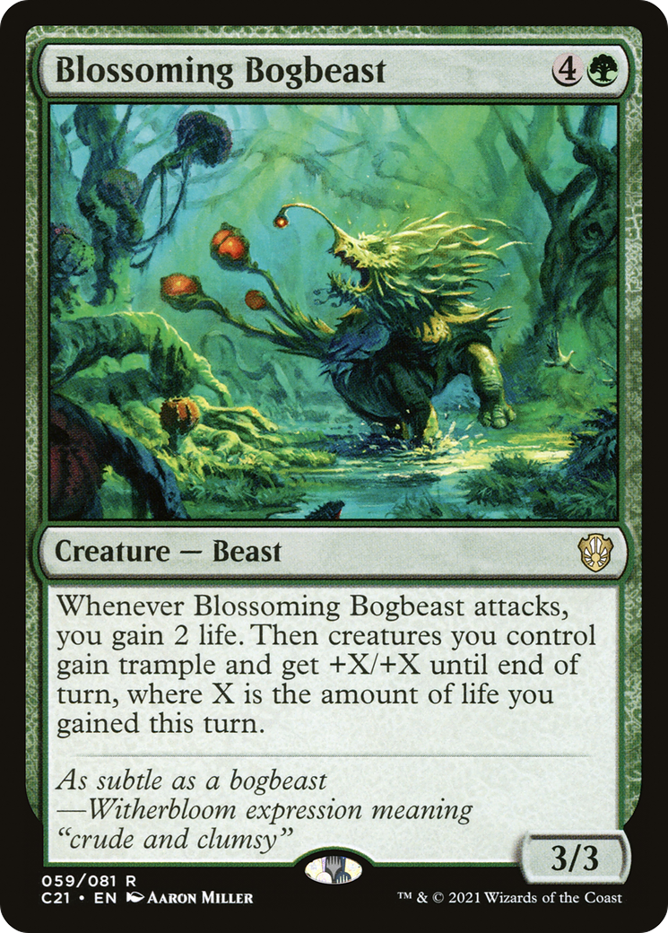 Blossoming Bogbeast (C21-059)