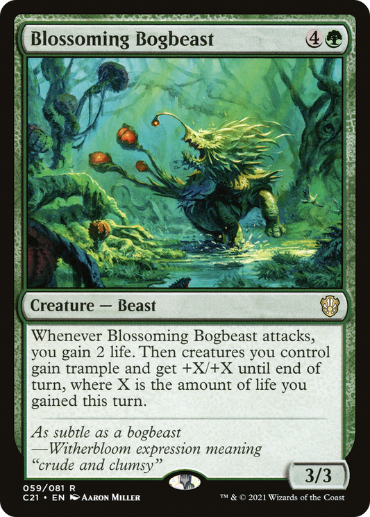 Blossoming Bogbeast (C21-059)