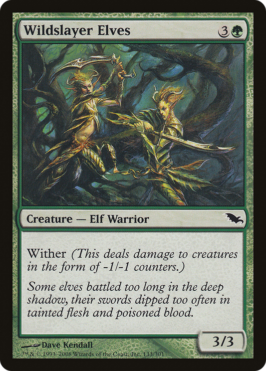 Wildslayer Elves (SHM-133) (Foil)