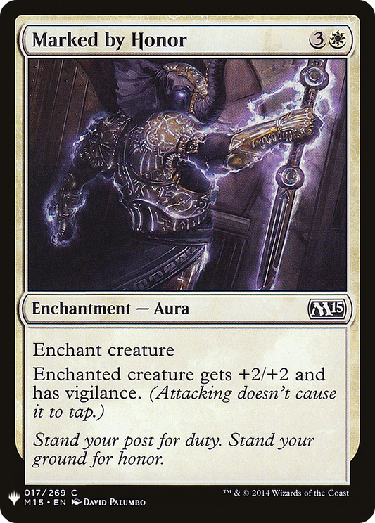 Marked by Honor (LIST-M15-17)