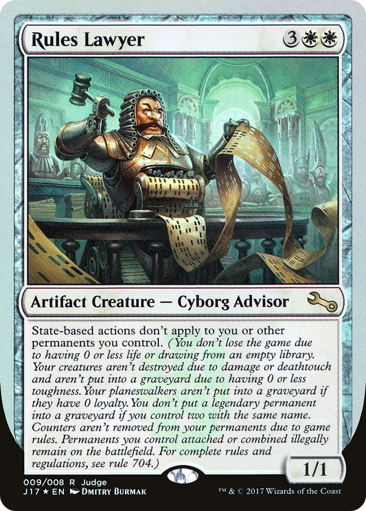 Rules Lawyer (JDG-009) (Foil)
