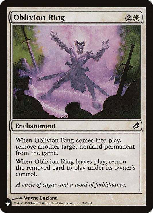Oblivion Ring (LIST-LRW-34)