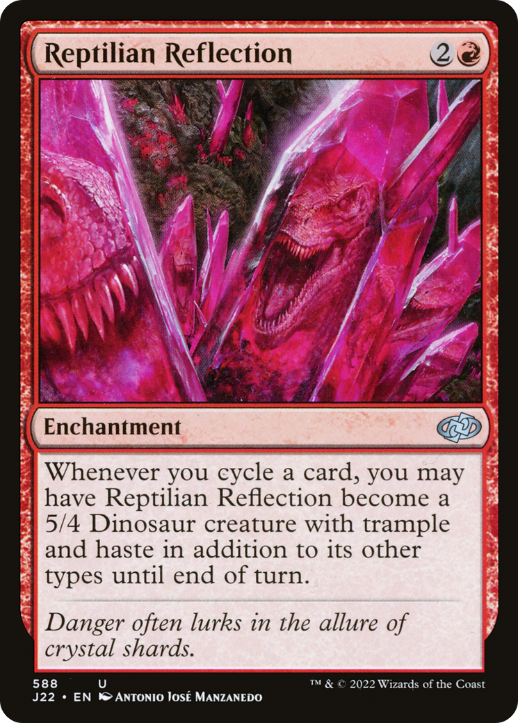 Reptilian Reflection (J22-588)