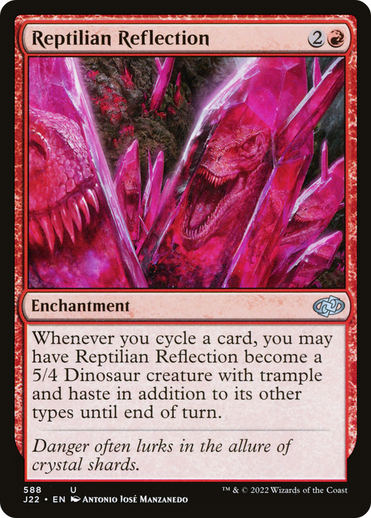 Reptilian Reflection (J22-588)