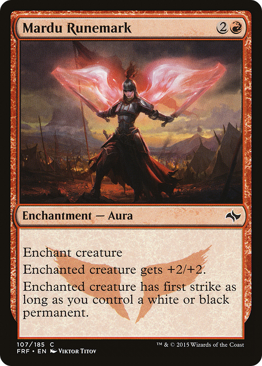 Mardu Runemark (FRF-107) (Foil)