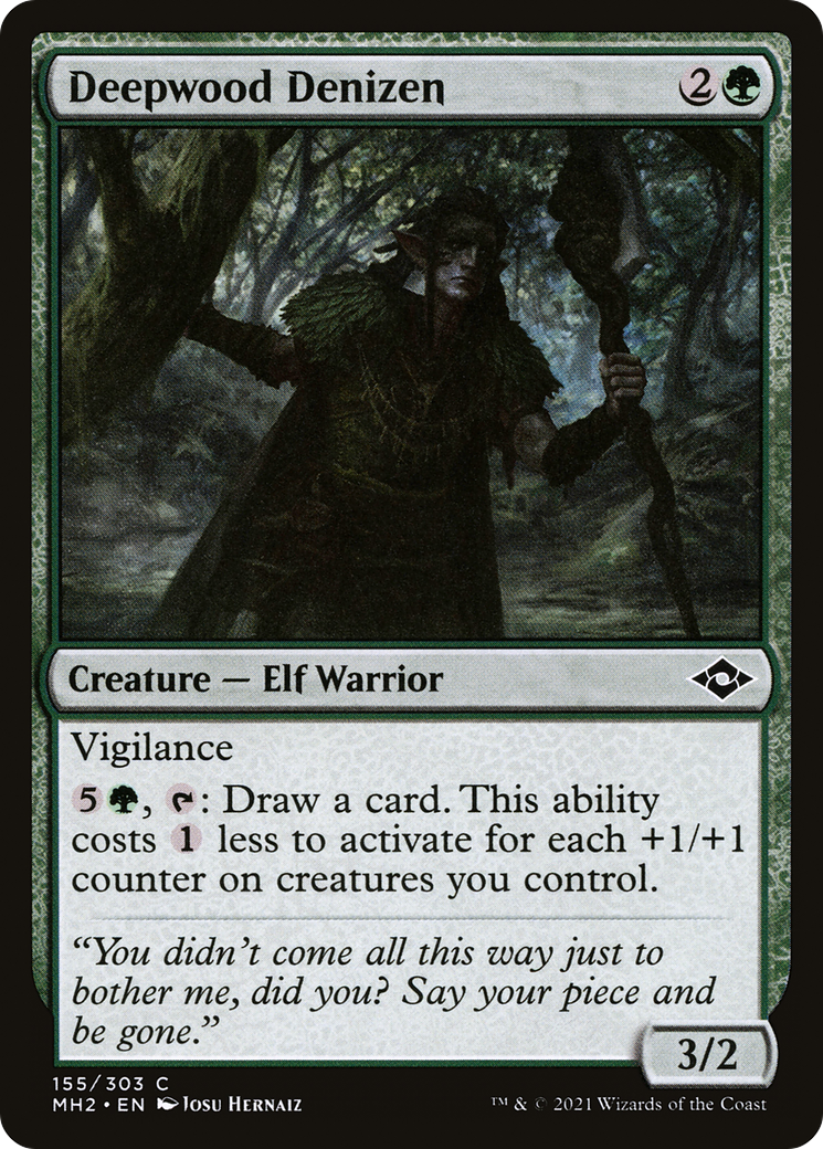 Deepwood Denizen (MH2-155) (Foil)