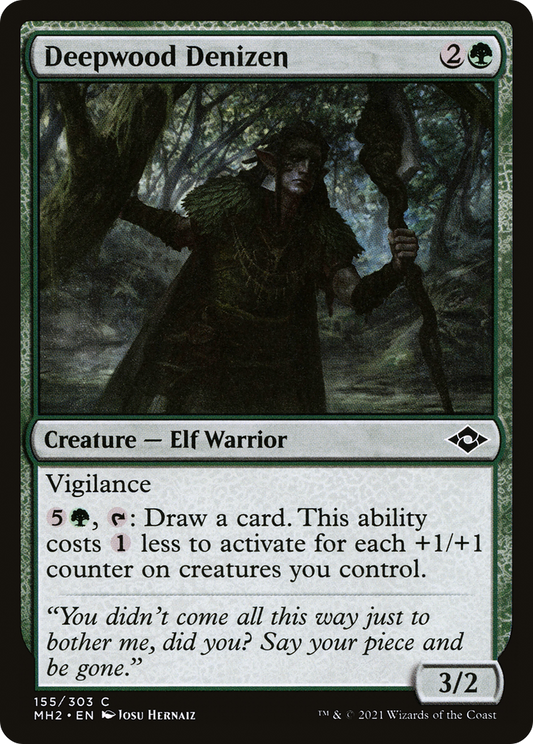 Deepwood Denizen (MH2-155) (Foil)