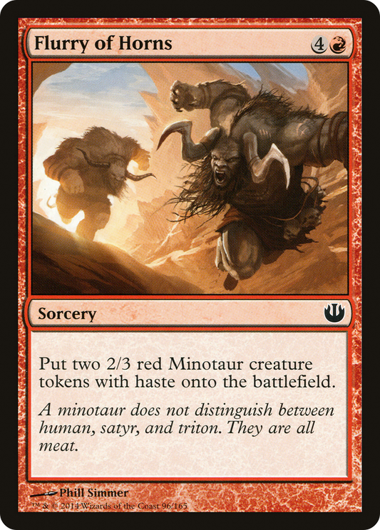 Flurry of Horns (JOU-096) (Foil)