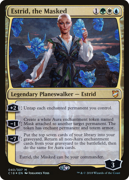 Estrid, the Masked (C18-040) (Foil)