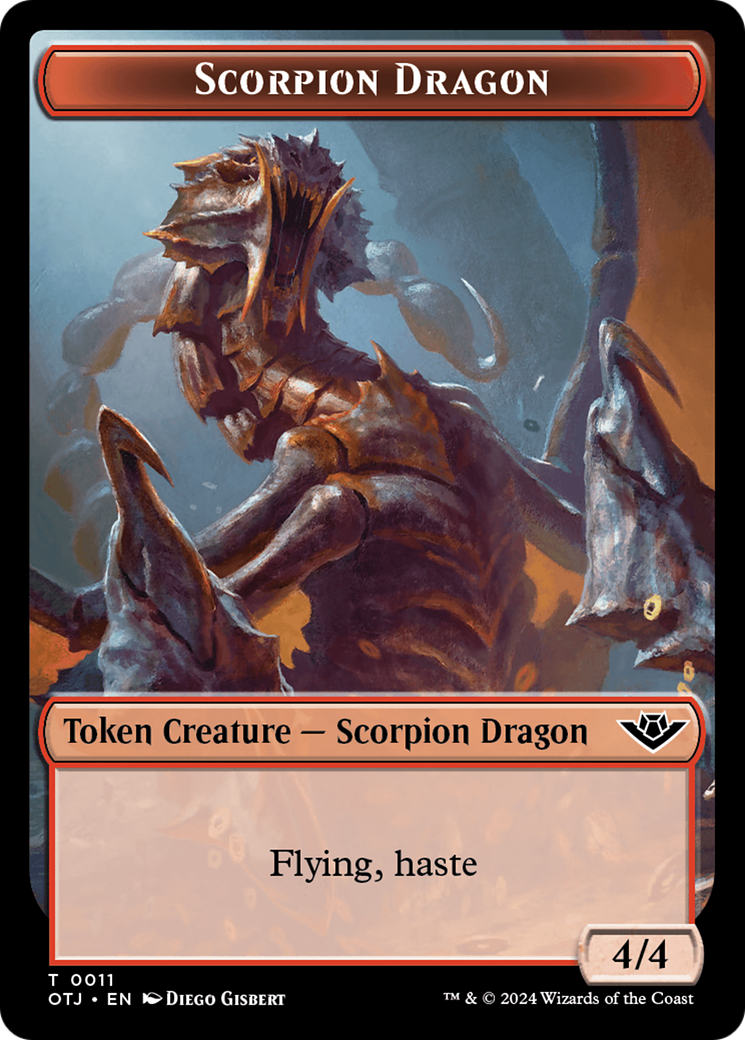 Scorpion Dragon Token (TOTJ-011)