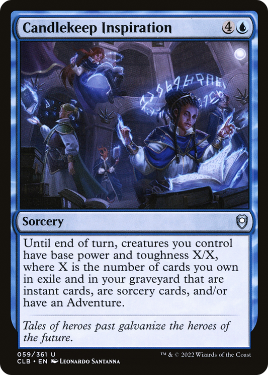 Candlekeep Inspiration (CLB-059) (Foil)