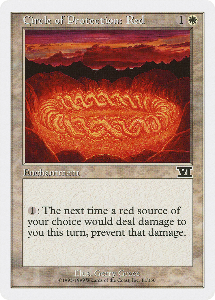 Circle of Protection: Red (6ED-011)