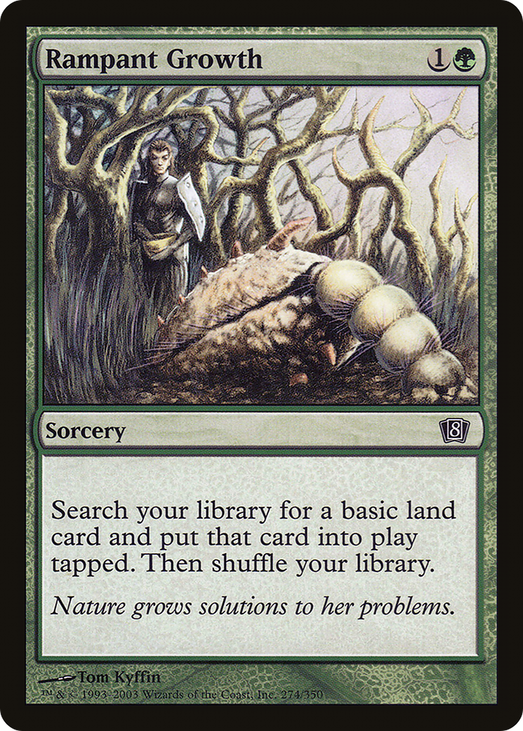 Rampant Growth (8ED-274★) (Foil)