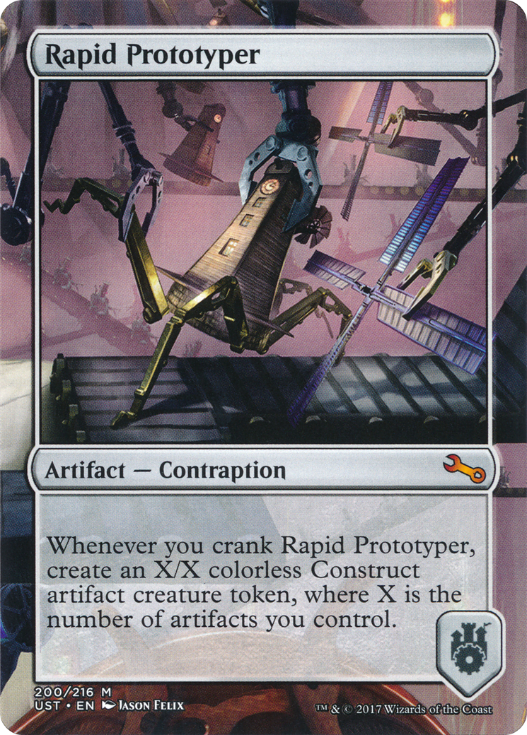 Rapid Prototyper (UST-200) (Borderless) (Foil)