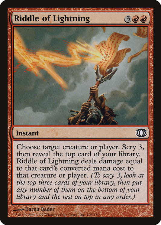 Riddle of Lightning (FUT-105) (Foil)
