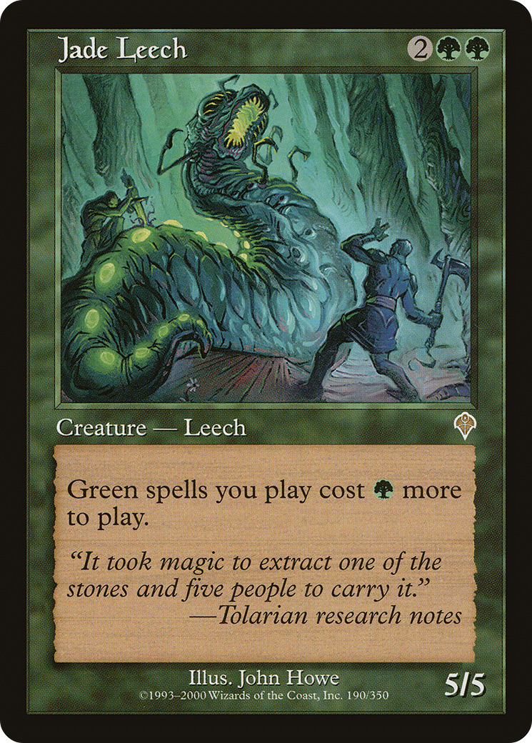 Jade Leech (INV-190) (Foil)