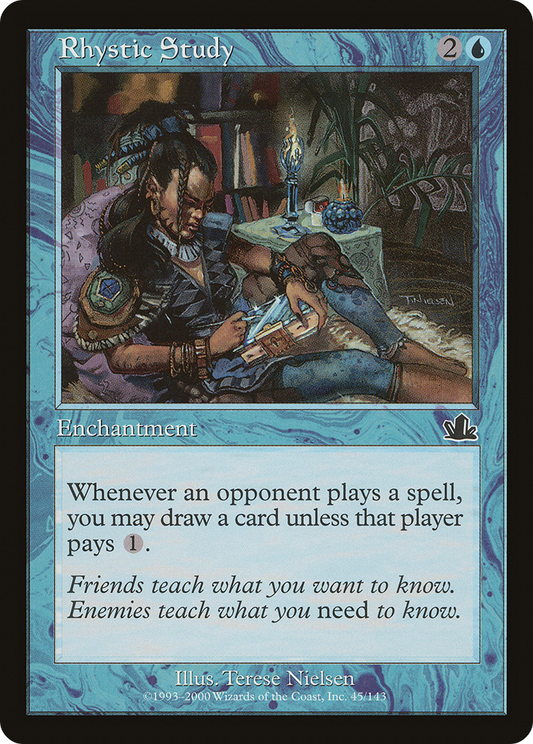 Rhystic Study (PCY-045) (Foil)