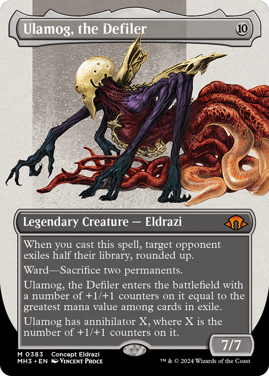 Ulamog, the Defiler (MH3-383) (Borderless)