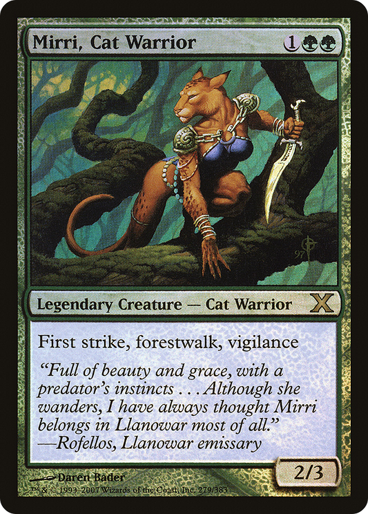 Mirri, Cat Warrior (10E-279★) (Foil)