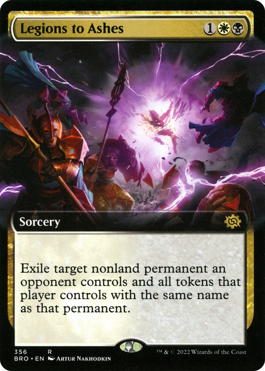 Legions to Ashes (BRO-356) (Extended Art) (Foil)