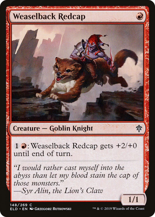 Weaselback Redcap (ELD-148) (Foil)