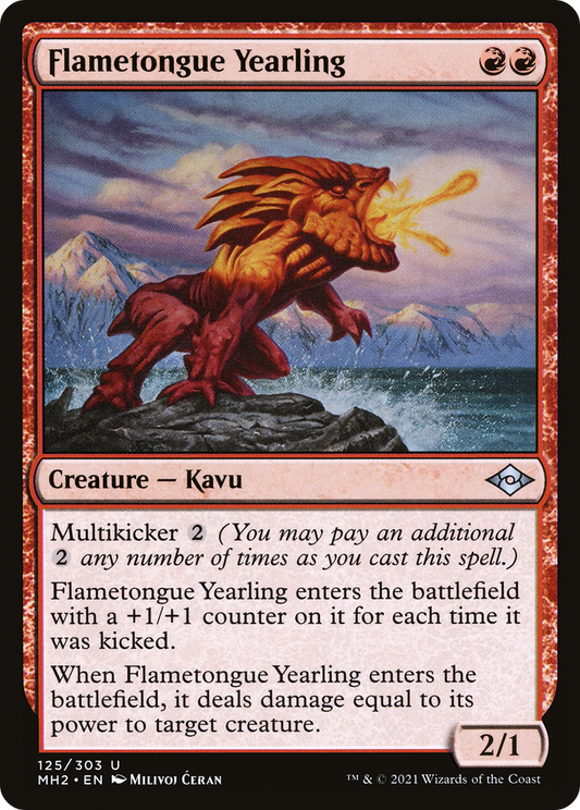 Flametongue Yearling (MH2-125)