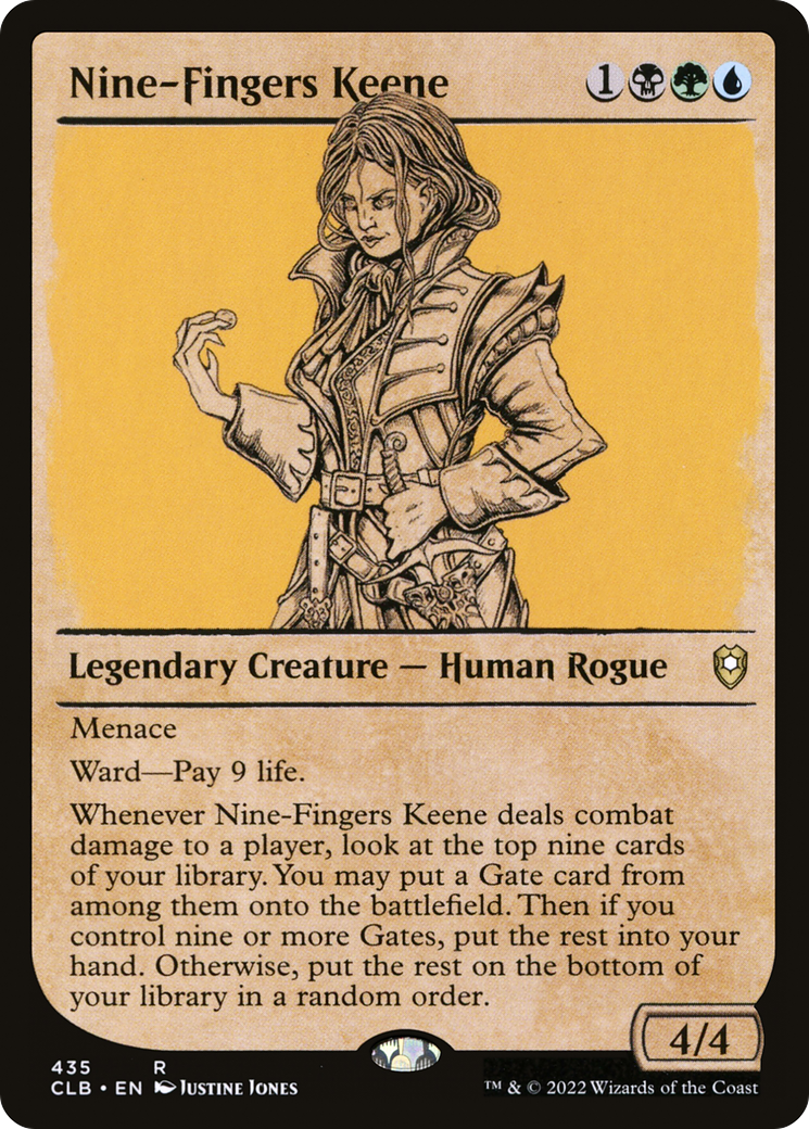 Nine-Fingers Keene (CLB-435) (Showcase)