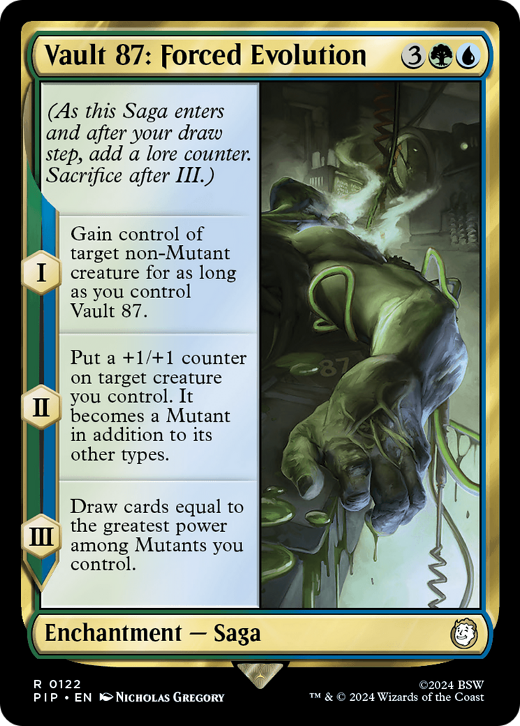 Vault 87: Forced Evolution (PIP-122) (Foil)