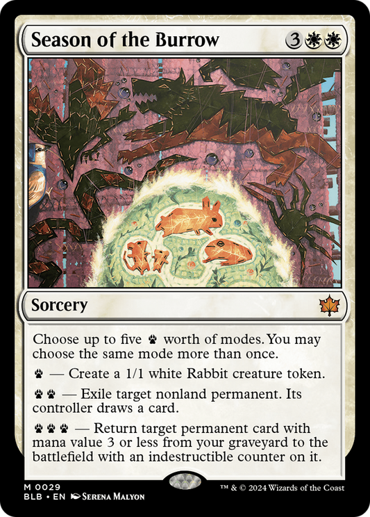 Season of the Burrow (BLB-029) (Foil)