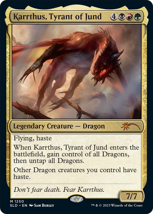 Karrthus, Tyrant of Jund (SLD-1250) (Foil)