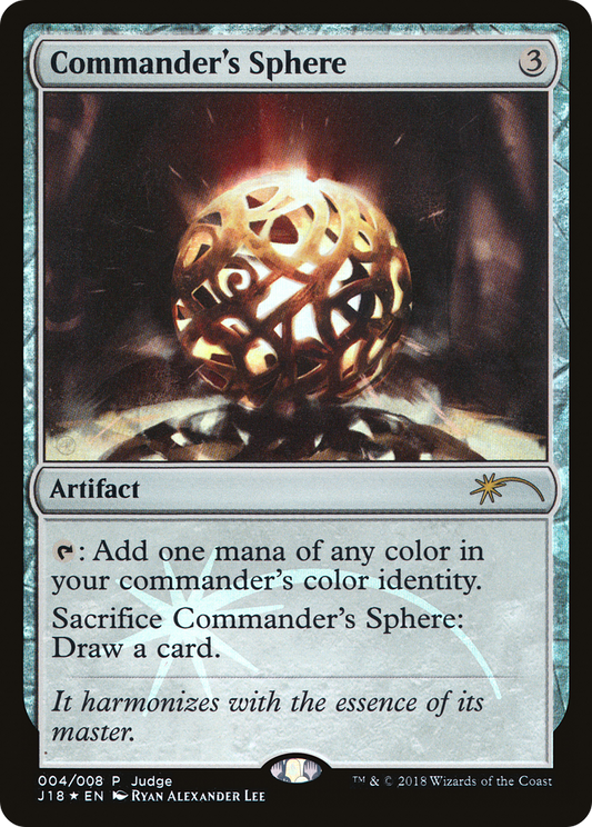 Commander's Sphere (JDG-004) (Foil)